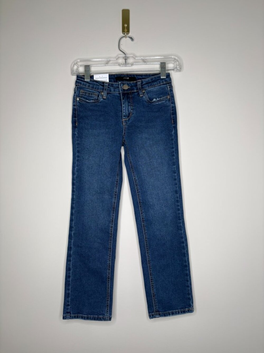 Joe’s Jeans The Lara Straight Jean – Girls 8 – Medium Wash Blue Denim – NWT